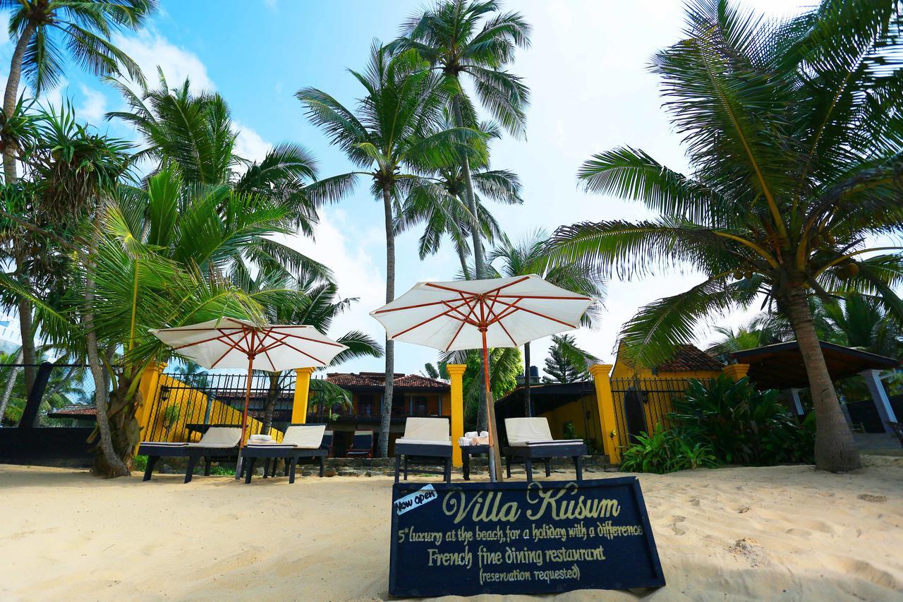 Villa Kusum Hikkaduwa Exterior foto